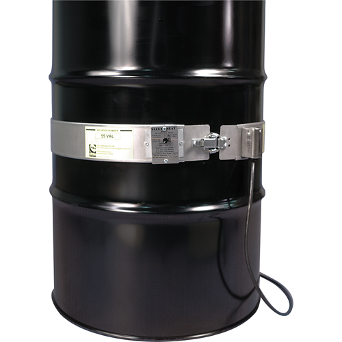 Chauffe-barils &eacute;conomiques, Barils en acier, 55 gal. US (45 gal. imp.), 0°F - 550°F, 120 V Stor-it Systems