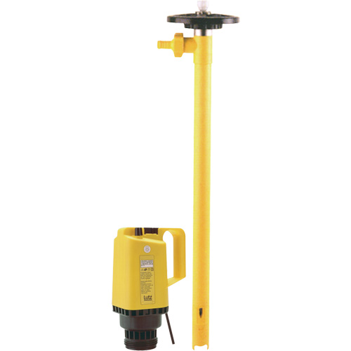 Electric Drum Pumps, Polypropylene, 24 GPM Stor-it Systems