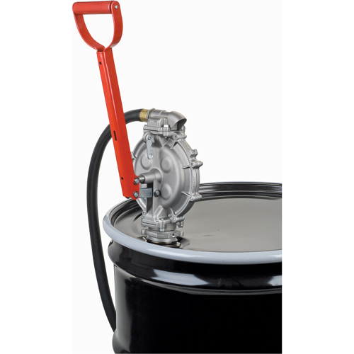 Hand Pump, Aluminum/Steel, 25.5 oz./Stroke, Fits 15-55 Gal. Stor-it Systems