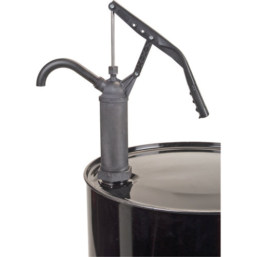 Pompe &agrave; baril de type levier, Polypropyl&egrave;ne, 14 oz/course, Pour barils de 5-55 gal. Stor-it Systems