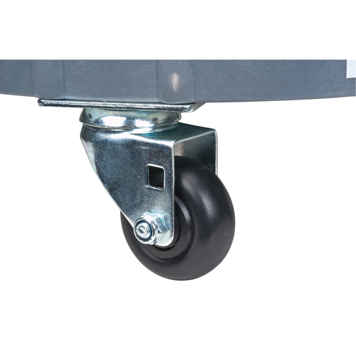 Socle roulant pour baril de confinement des fuites, 24,25" dia. X 7,625" h, Cap. de d&eacute;versement 1,5 gal. US Stor-it Systems