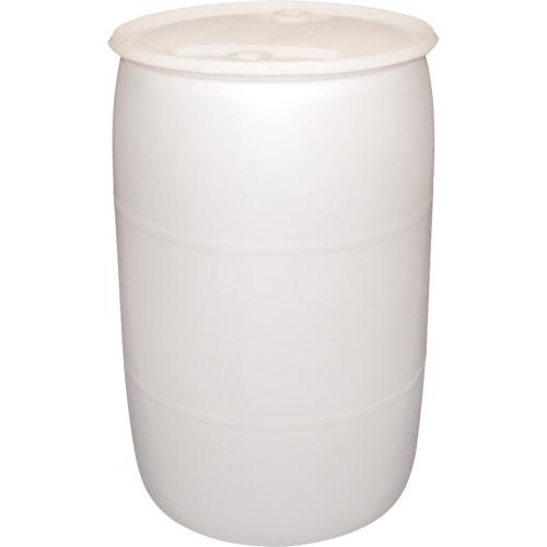 Polyethylene Drums, 30 US gal. (25 imp. Gal.), Closed Top, Natural Stor-it Systems