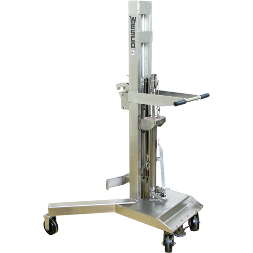 Wesco Stainless Steel Drum Handler SSDH, 30 85 US Gal. (25 70
