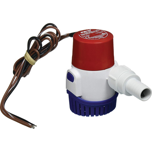 S-Series Electronic Sensing Bilge Pump, 500 GPH, 12 V Stor-it Systems