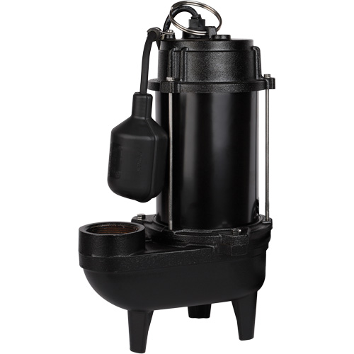 Pompe d'effluent en fonte, 4800 gal./h, 120 V, 7,8 A, 1/2 CV Stor-it Systems