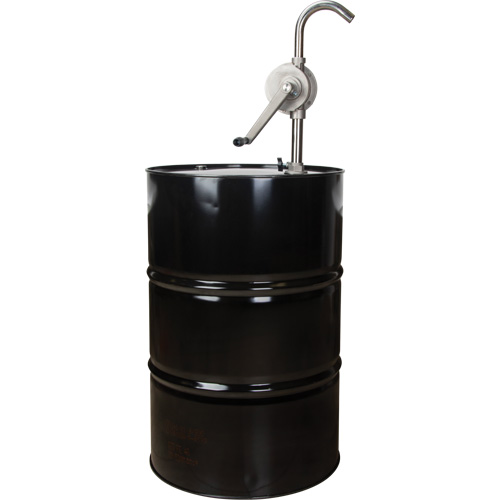 Rotary Type Drum Pump, Stainless Steel, Fits 55 Gal., 12 oz./Stroke Stor-it Systems