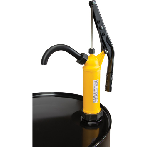 Pompe &agrave; baril de type levier, Polypropyl&egrave;ne, 14 oz/course, Pour barils de 5-55 gal. Stor-it Systems