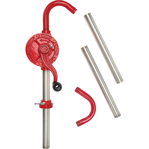 Rotary Type Drum Pump, Cast Iron/Steel, Fits 30-55 Gal., 8 oz./Stroke Stor-it Systems