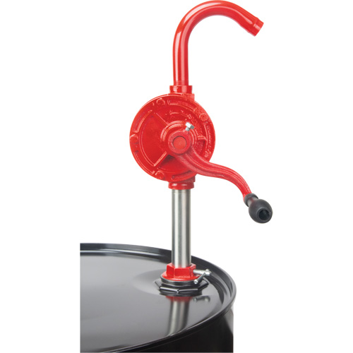 Rotary Type Drum Pump, Cast Iron/Steel, Fits 30-55 Gal., 8 oz./Stroke Stor-it Systems