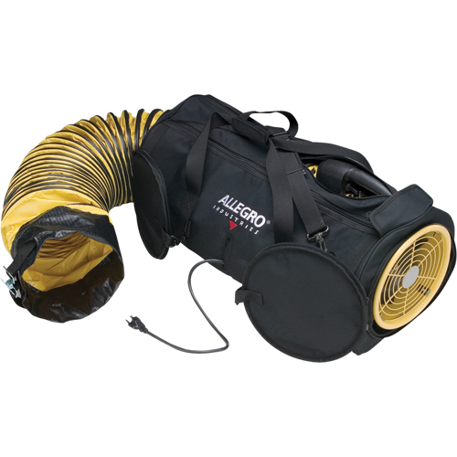 Ventilateurs axiaux  Air Bag  ALLEGRO INDUSTRIES, 1/4 CV, 700 pi³/min Stor-it Systems