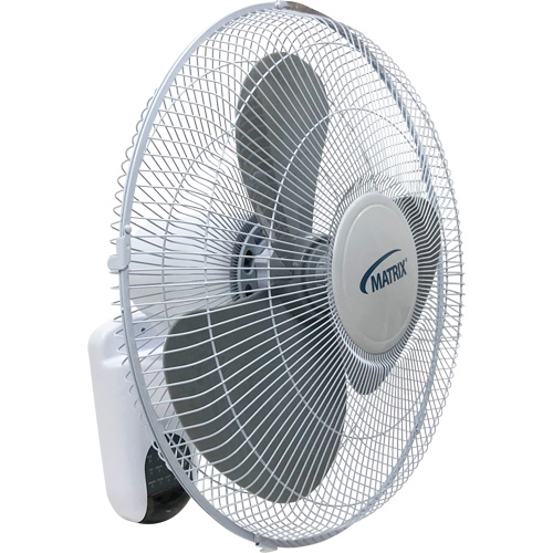 Ventilateur mural oscillant, Commercial, 3 vitesses, Diam&egrave;tre de 16" Stor-it Systems