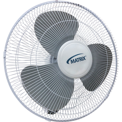Ventilateur mural oscillant, Commercial, 3 vitesses, Diam&egrave;tre de 16" Stor-it Systems