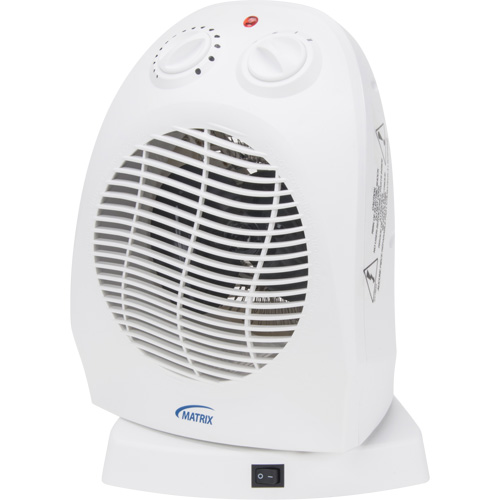 Portable Convection Heater, Fan, Electric, 5200 Stor-it Systems