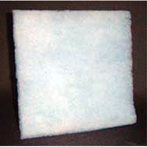 Synthetic Media Filters, Pad, MERV 5, 20" W x 2" D x 18" H Stor-it Systems