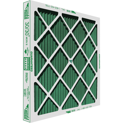 Filtre &agrave; panneau de grande capacit&eacute; 30/30, Boîte, MERV 8, 16" la x 2" p x 16" h Stor-it Systems