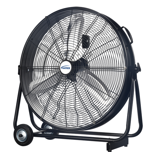Ventilateur l&eacute;ger mince &agrave; entraînement direct pour usage industriel, Industriel, 3 vitesses, Diam&egrave;tre de 24" Stor-it Systems