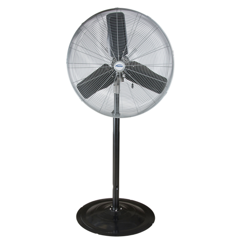 Ventilateur oscillant sur socle avec moteur &eacute;tanche &agrave; l'eau, Robuste, 3 Vitesses, Diam&egrave;tre de 30" Stor-it Systems