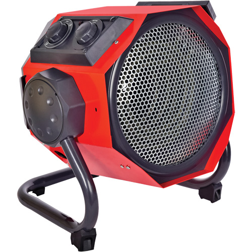 Heavy-Duty Tilted Heater, Ceramic, Electric, 19107 BTU/H Stor-it Systems