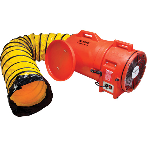 Souffleur avec contenant & conduite ALLEGRO INDUSTRIES, 1 CV, 1842 pi³/min Stor-it Systems