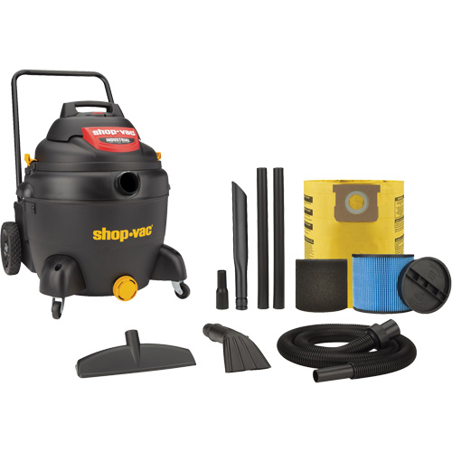 Aspirateur industriel, Secs-humides, 3 CV, 16 gal. US (60,6 litres) Stor-it Systems