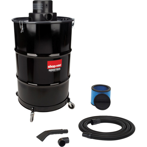 Shop Vacuum, Wet-Dry, 3 HP, 55 US Gal. (208.2 Litres) Stor-it Systems