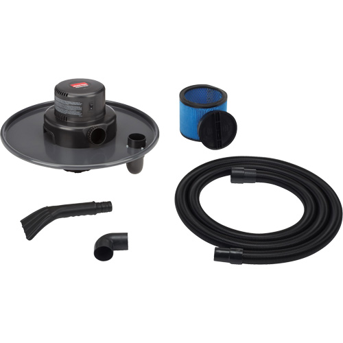 Dessus aspirateur pour baril, Secs-humides, 3 CV, 55 gal. US (208,2 litres) Stor-it Systems