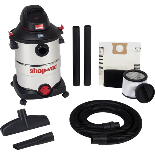 SVX2 Shop Vacuum, Wet-Dry, 5.5 HP, 12 US Gal. (45.4 Litres) Stor-it Systems