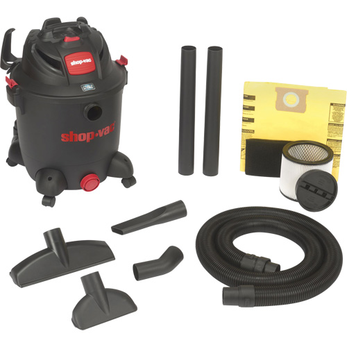 SVX2 Utility Shop Vacuum, Wet-Dry, 5.5 HP, 12 US Gal. (45.4 Litres) Stor-it Systems