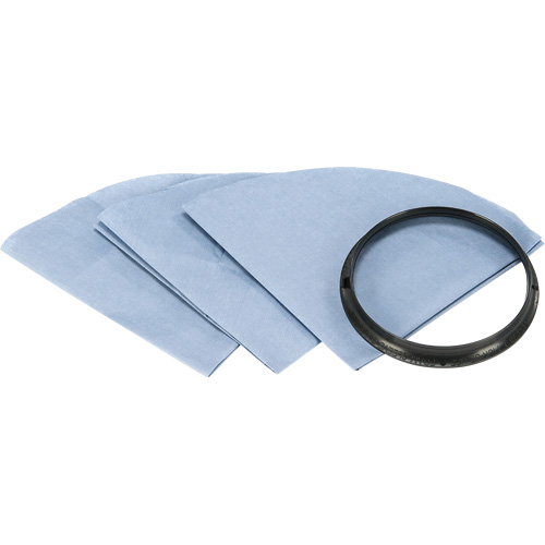 Filtre pour aspirateur sec r&eacute;utilisable avec anneau de montage Stor-it Systems