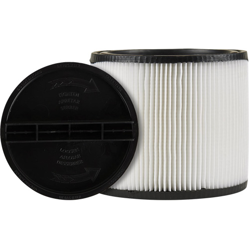Filtre d'aspirateur, Filtre pour aspirateur, Cartouche, Pour 5 gal. US Stor-it Systems