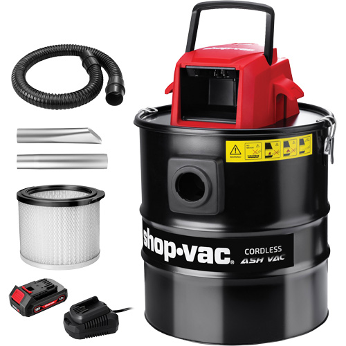Aspirateur sans fil pour cendres, 20 V, Capacit&eacute; 5 gal. Stor-it Systems