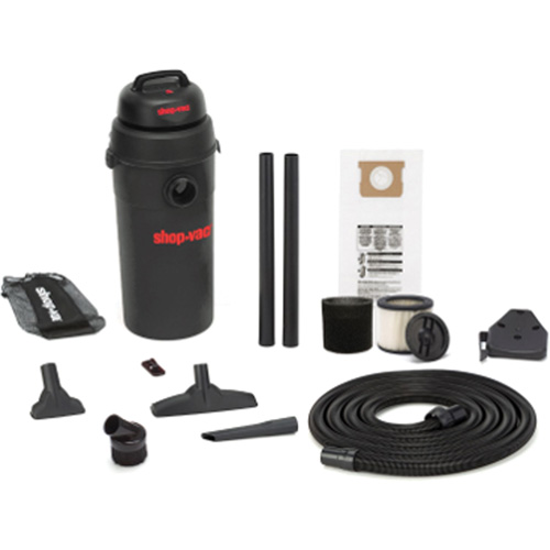 Aspirateur humide/secf suspendu 5,5 PHP, Secs-humides, 5,5 CV, 5 gal. US (18,9 litres) Stor-it Systems