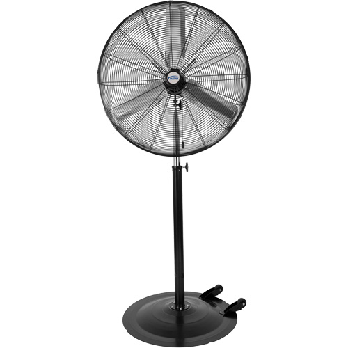 Ventilateur non oscillant sur socle avec roulettes, Industriel, 3 Vitesses, Diam&egrave;tre de 30" Stor-it Systems