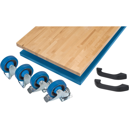 Mobile Cabinet Benches- Assembly Kits, Triple Stor-it Systems