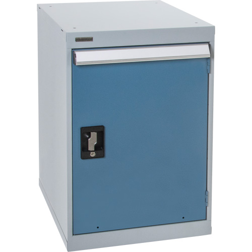 Full-Door Pedestal Workbench, 28" H x 18" W x 21" D Stor-it Systems