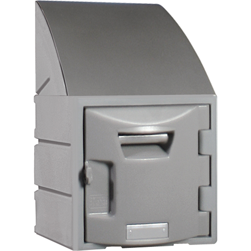 Casier, 12" x 15" x 25", Gris, Assembl&eacute; Stor-it Systems