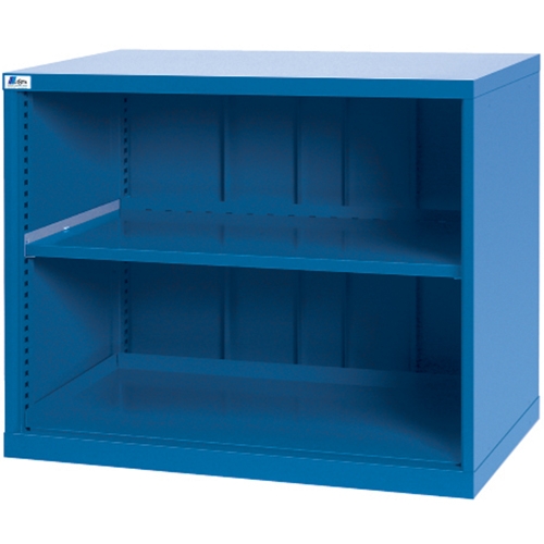 Shelf Cabinets, Steel, 33-1/2" H x 40-1/4" W x 22-1/2" D, Bright blue Stor-it Systems