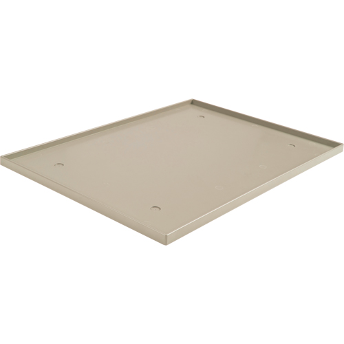 Locker Base Insert, Fits Locker Size 12" x 18", Beige, Plastic Stor-it Systems