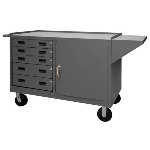 Armoire d'&eacute;tabli mobile, Acier Surface Stor-it Systems
