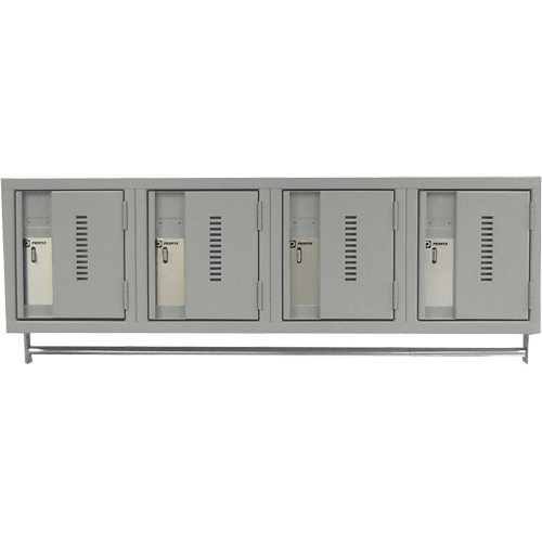 Casiers muraux robustes, Bloc de 4, 18" x 12" x 12", Acier Stor-it Systems