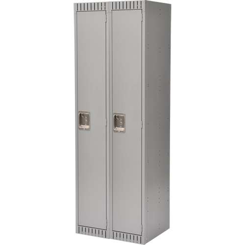 Casiers, Bloc de 2, 24" x 18" x 72", Acier, Gris, D&eacute;mont&eacute; Stor-it Systems