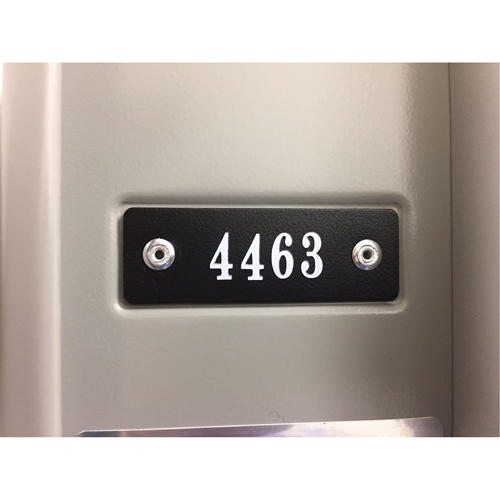 Locker Plate Numbers Stor-it Systems