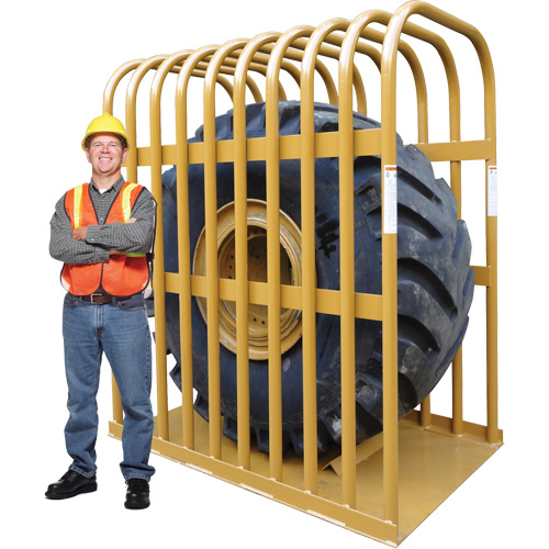 Cage de gonflage &agrave; 10 barres Earthmover T111 Stor-it Systems