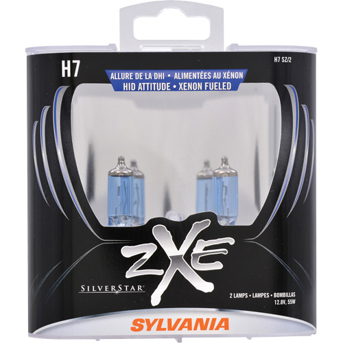 H7 SilverStar&reg; zXe Headlight Bulb, Halogen/HID, 56 W, White Stor-it Systems
