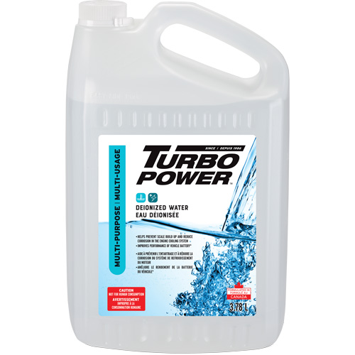 Turbo Power Multi-Purpose Deionized Water, Jug Stor-it Systems