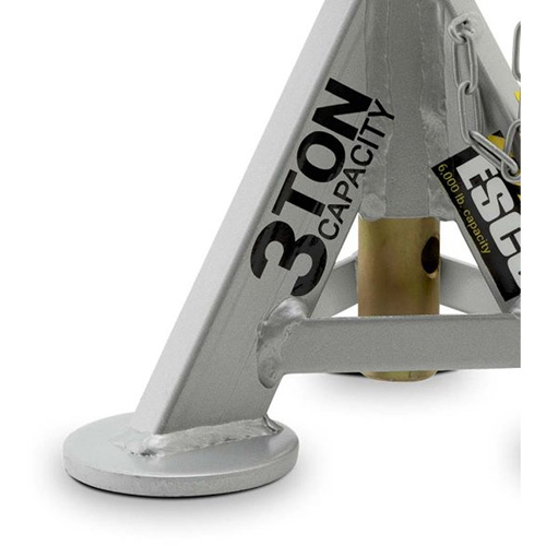 B&eacute;quilles de cric &agrave; profil bas de performance Shorty, Capacit&eacute; de 3 tonnes, 11" - 17" h Stor-it Systems