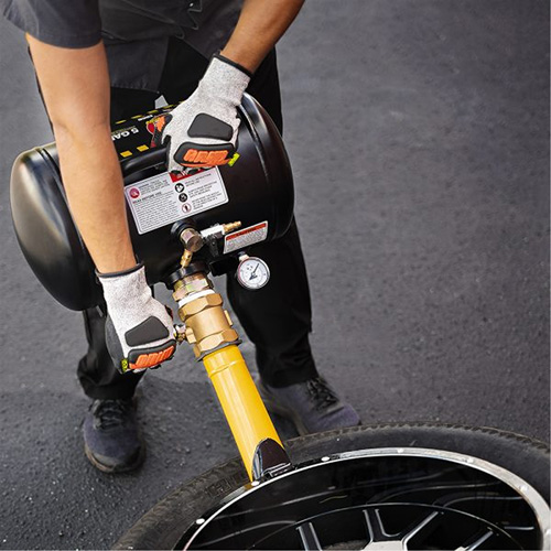 R&eacute;servoir de 5 gallons pour d&eacute;monte-talons de pneu s&eacute;rie Pro, Convient aux jantes de taille 24-1/2" Stor-it Systems