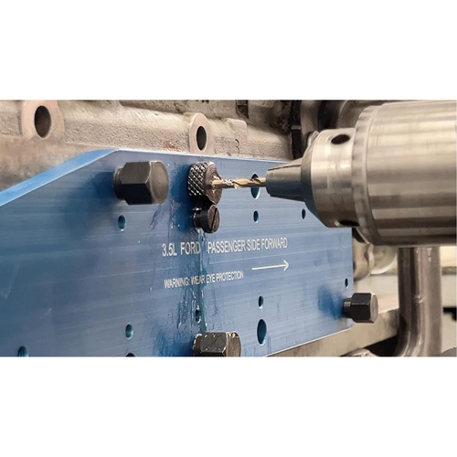 Manifold Drill Template for Ford 3.5L Ecoboost Stor-it Systems