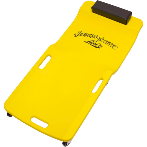 Sommier jaune &agrave; profil bas, en plastique robuste Stor-it Systems