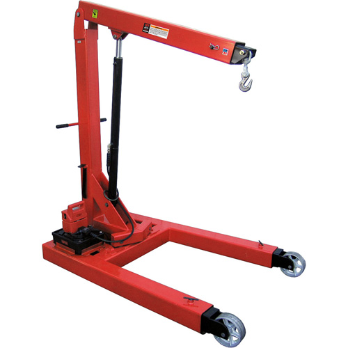 Electro Hydraulic Floor Crane, 6613.87 lbs. (3 tons) Capacity Stor-it Systems